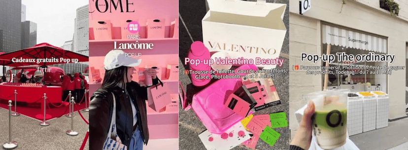 Newsletter Expérience Club Pop-up Valentino Lancome