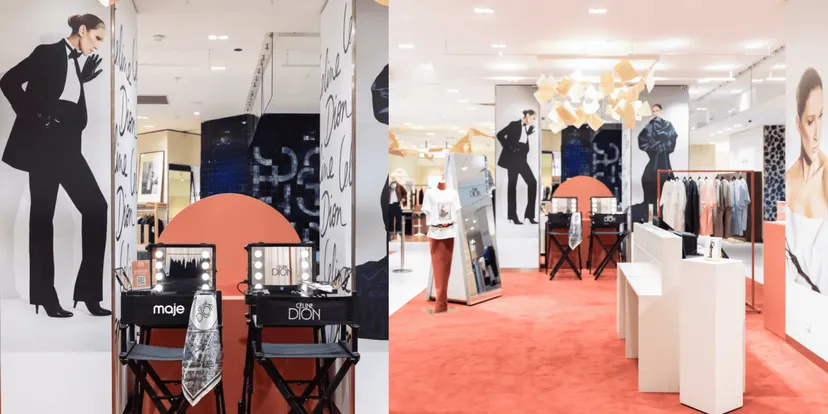 Newsletter Expérience Club Pop-up Céline Dion Galerie Lafayette