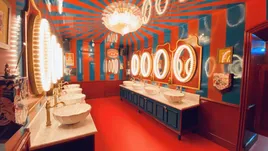 Toilettes restaurant Splendido Marseille.