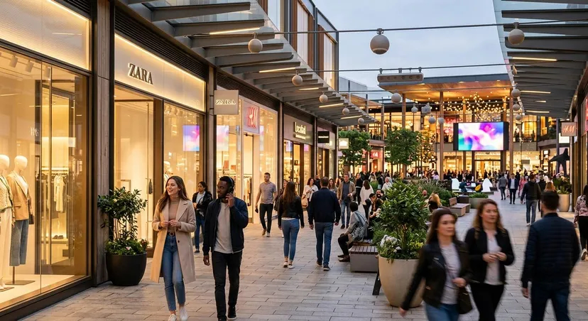 centre commercial magasins