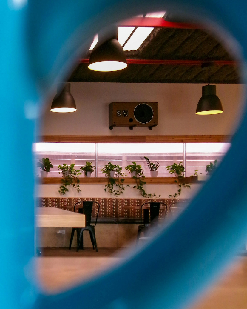 enceinte musique restaurant café
