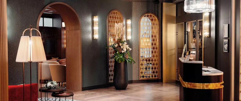 hotel luxe maison rouge strasbourg lobby