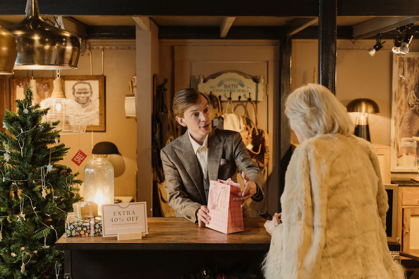 magasin boutique nöel client